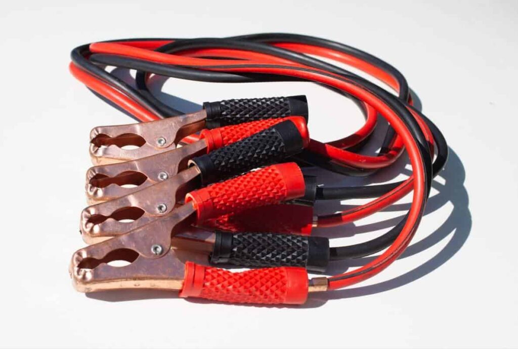 jump-start cable set