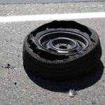 what causes a tire to shred
