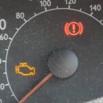 can low oil cause the check engine light to flash